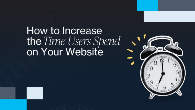 Time users spend on your website, with alarm clock
